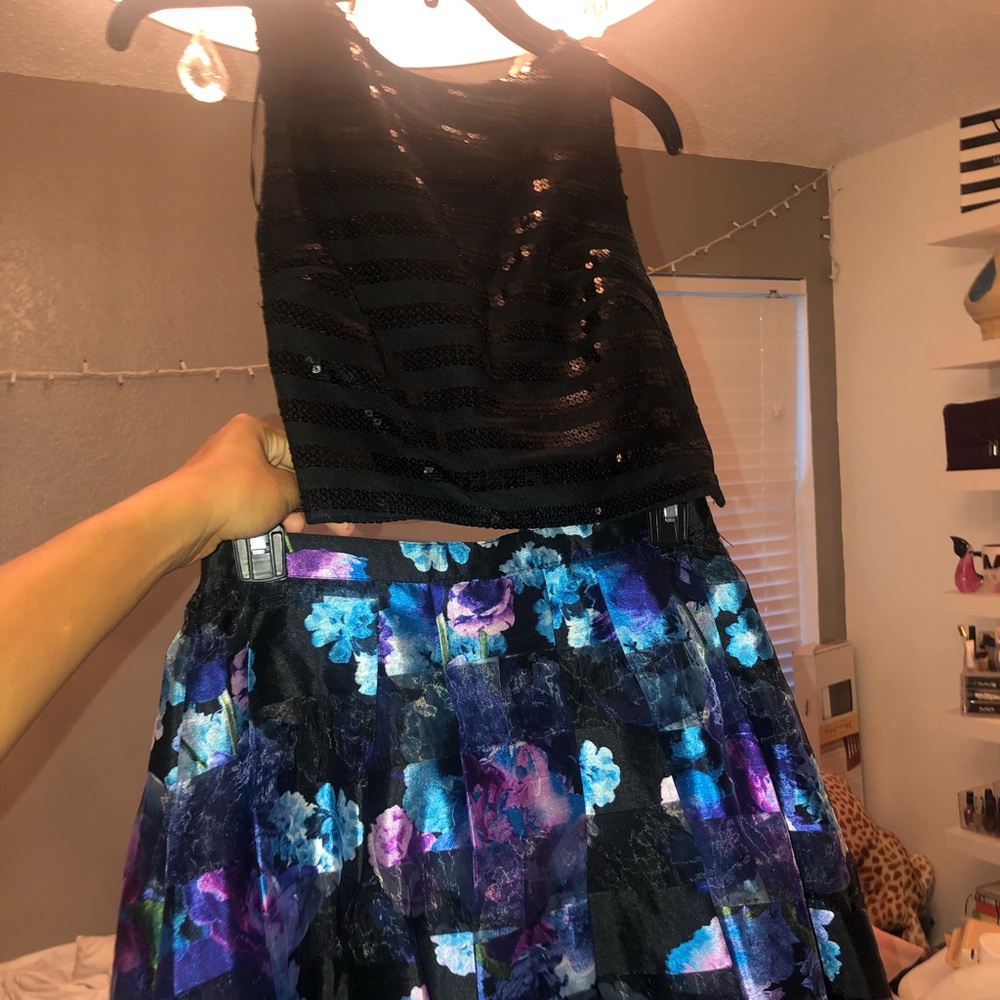 two piece formal dress! Worn Once!!